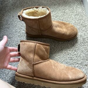 UGG Beige Shearling Lined Footwear